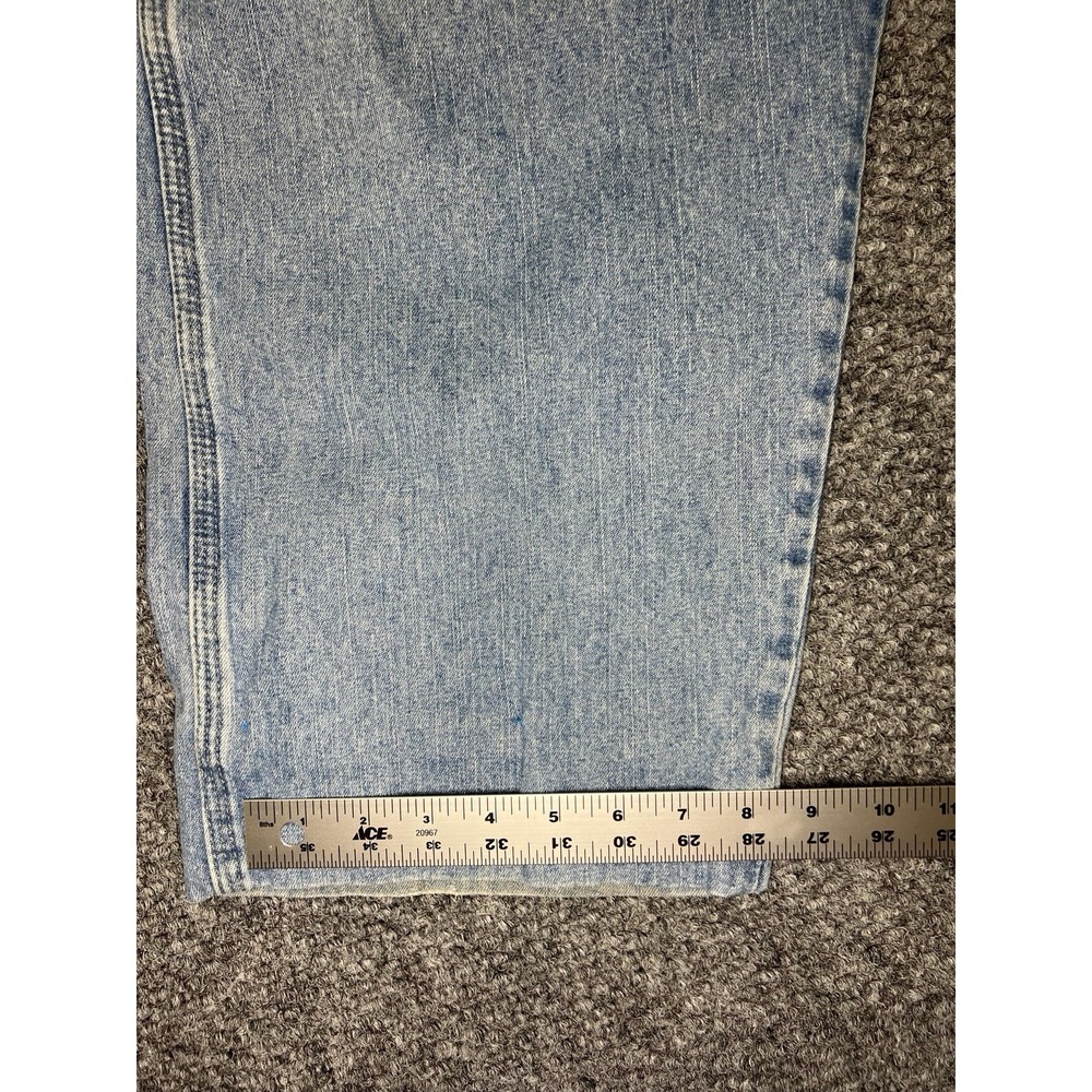 WRG Jeans Co Men's Light Wash Carpenter Denim Jeans Regular Fit Cotton 40x29 - Picture 7 of 8